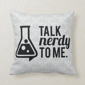 Talk Nerdy Kussen