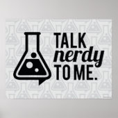 Talk Nerdy Poster (Voorkant)