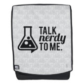Talk Nerdy Rugtassen (Voorkant)