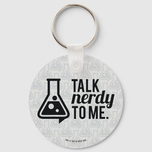 Talk Nerdy Sleutelhanger (Voorkant)