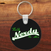 Talk Nerdy Sleutelhanger (Voorkant)