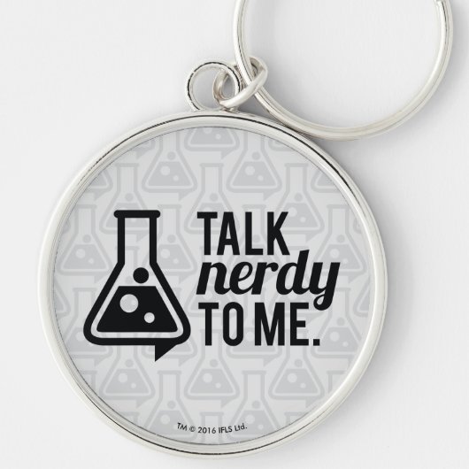 Talk Nerdy Sleutelhanger (Voorkant)