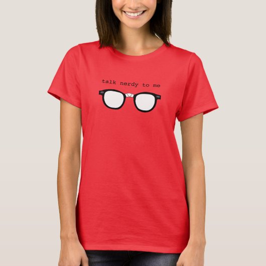Talk Nerdy T-shirt (Voorkant)