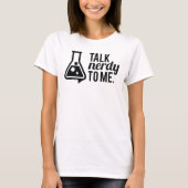 Talk Nerdy T-shirt (Voorkant)