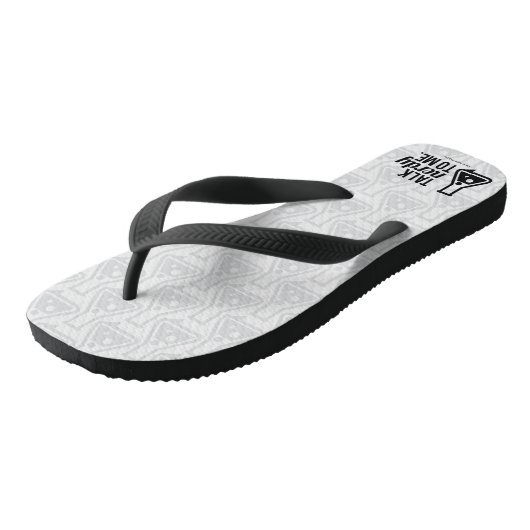 Talk Nerdy Teenslippers (Schuin)