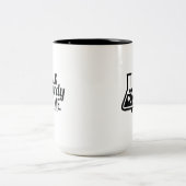 Talk Nerdy Tweekleurige Koffiemok (Center)