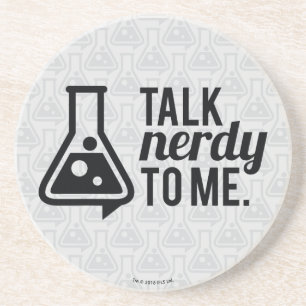 Talk Nerdy Zandsteen Onderzetter