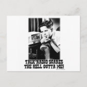 Talk Radio is eng Briefkaart (Voorkant)