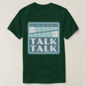 Talk Sticker T-shirt (Design voorkant)