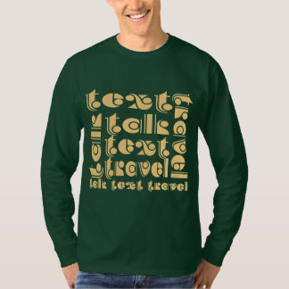 Talk Text Travel Mannen Dr. Green met lange mouwen T-shirt