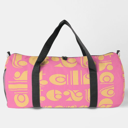 Talk Text Travel Pink Plunjezak (Achterkant)