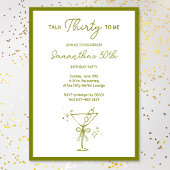 Talk Thirty To Me beroemd gemaakt door Dirty Marti Kaart