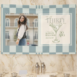 Talk Thirty To Me Martini 30th Birthday Photo Spandoek