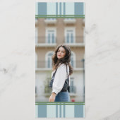 Talk Thirty To Me Martini Cocktail 30th Birthday Kaart (Achterkant)