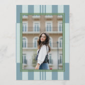 Talk Thirty To Me Martini Cocktail 30th Birthday Kaart (Achterkant)