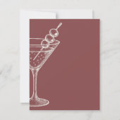 Talk thirty to me Minimalist 30th Birthday Party Bedankkaart (Achterkant)