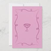 Talk Thirty to Me Party 30e avond uit Verjaardag Kaart (Achterkant)