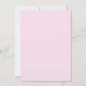 Talk Thirty to Me Roze en Goud 30ste Verjaardag Bedankkaart (Achterkant)