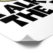 Talk to the Tail Dog Poster (Hoek)