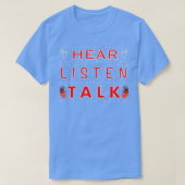 Talk with your hands Deaf Sign Language T-shirt (Design voorkant)