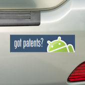 TalkAndroid heeft Bumpersticker patenten (Op auto)