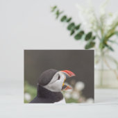Talkative Puffin uit Skomer Briefkaart (Staand voorkant)