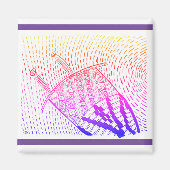 Talkbijen Magneet (Voorkant)