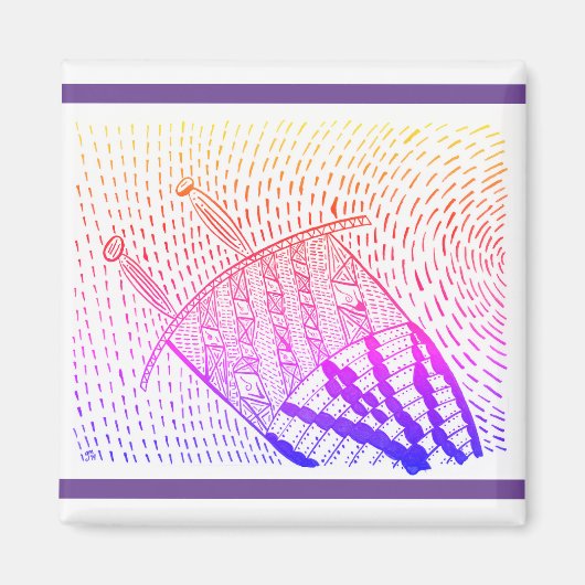 Talkbijen Magneet (Voorkant)