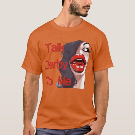 TalkDerbyFunnyHorseRacing meisje T-shirt (Voorkant)