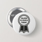 Talked Award Ronde Button 5,7 Cm (Voorkant /achterkant)