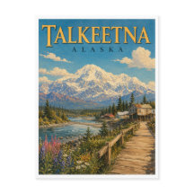 Talkeetna Alaska Denali View GeoSaga