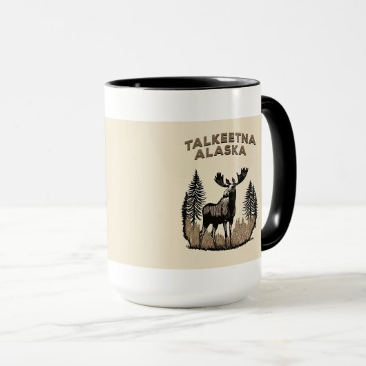 Talkeetna Alaska Moose Mok (Voorkant rechts)