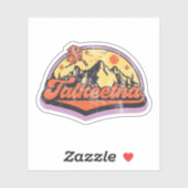 Talkeetna Alaska Sticker (Vel)