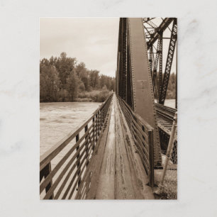 Talkeetna Railroad Bridge Walkway Briefkaart