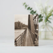 Talkeetna Railroad Bridge Walkway Briefkaart (Staand voorkant)