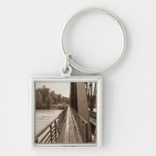 Talkeetna Railroad Bridge Walkway Sleutelhanger