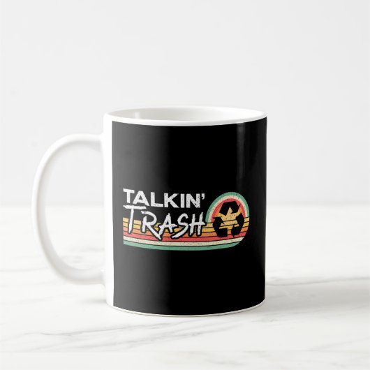 Talkin Trash Garbage Truck Trash Collector Recycli Koffiemok (Links)