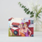 Talkin' Trash, Post Card van Alma Lee Briefkaart (Staand voorkant)