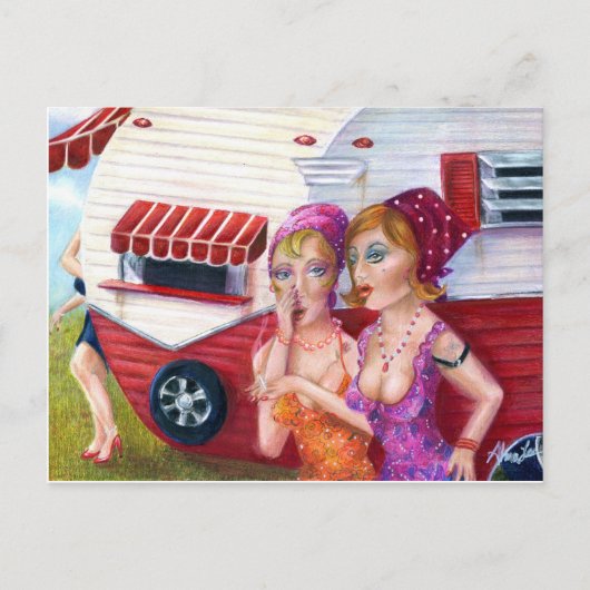 Talkin' Trash, Post Card van Alma Lee Briefkaart (Voorkant)