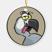 Talking African Grey Parrot Keramisch Ornament (Voorkant)