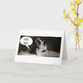 TALKING BASSETT HOUND HUMOR - VERJAARDAG KAART (Gele Bloem)