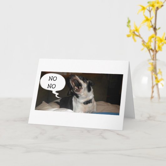 TALKING BASSETT HOUND HUMOR - VERJAARDAG KAART (Gele Bloem)