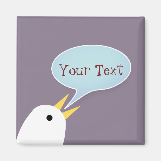 Talking Bird Magneet (Voorkant)