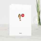 Talking Birthday Donut Kaart (Achterkant)