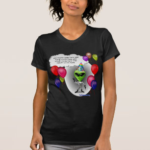 Talking Birthday Party Alien T-shirt