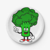 Talking Broccoli bord (Voorkant)