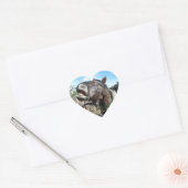 Talking Brown Horse Hart Sticker (Envelop)