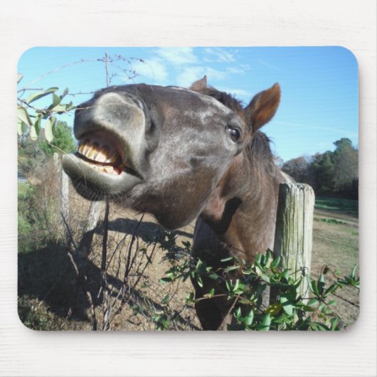 Talking Brown Horse Muismat (Voorkant)