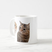 Talking Cats Meme Mok Dubbelzijdig (Voorkant links)