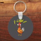 Talking Funny Chicken  Sleutelhanger (Voorkant)